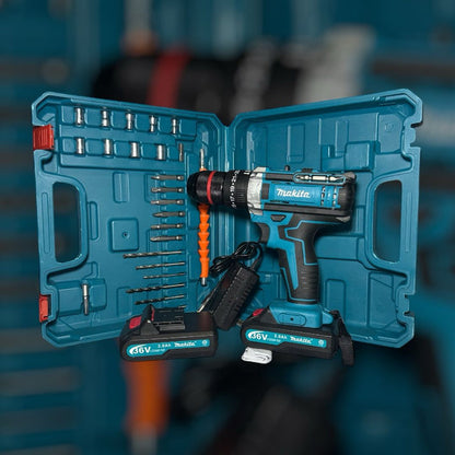 Makita 1/2" 18V fúró + tartozékok